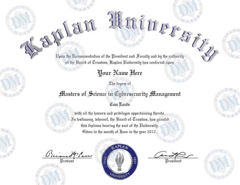 Replacement Diplomas: What Makes them Look So Real?