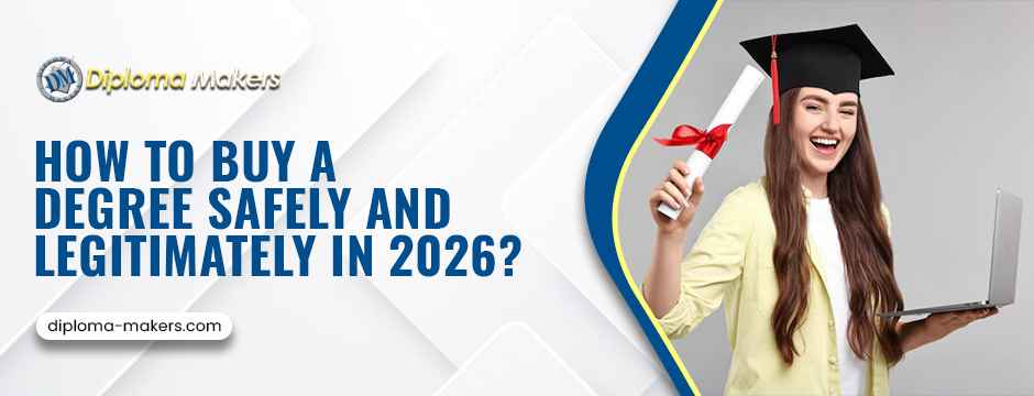 How to Buy a Degree Safely and Legitimately in 2026?
