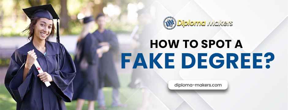 How to Spot a Fake Degree?