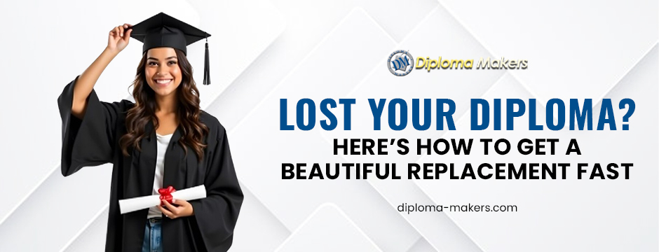 Lost Your Diploma? Here’s How to Get a Beautiful Replacement Fast