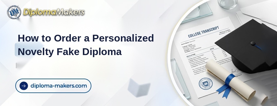 How to Order a Personalized Fake Diploma